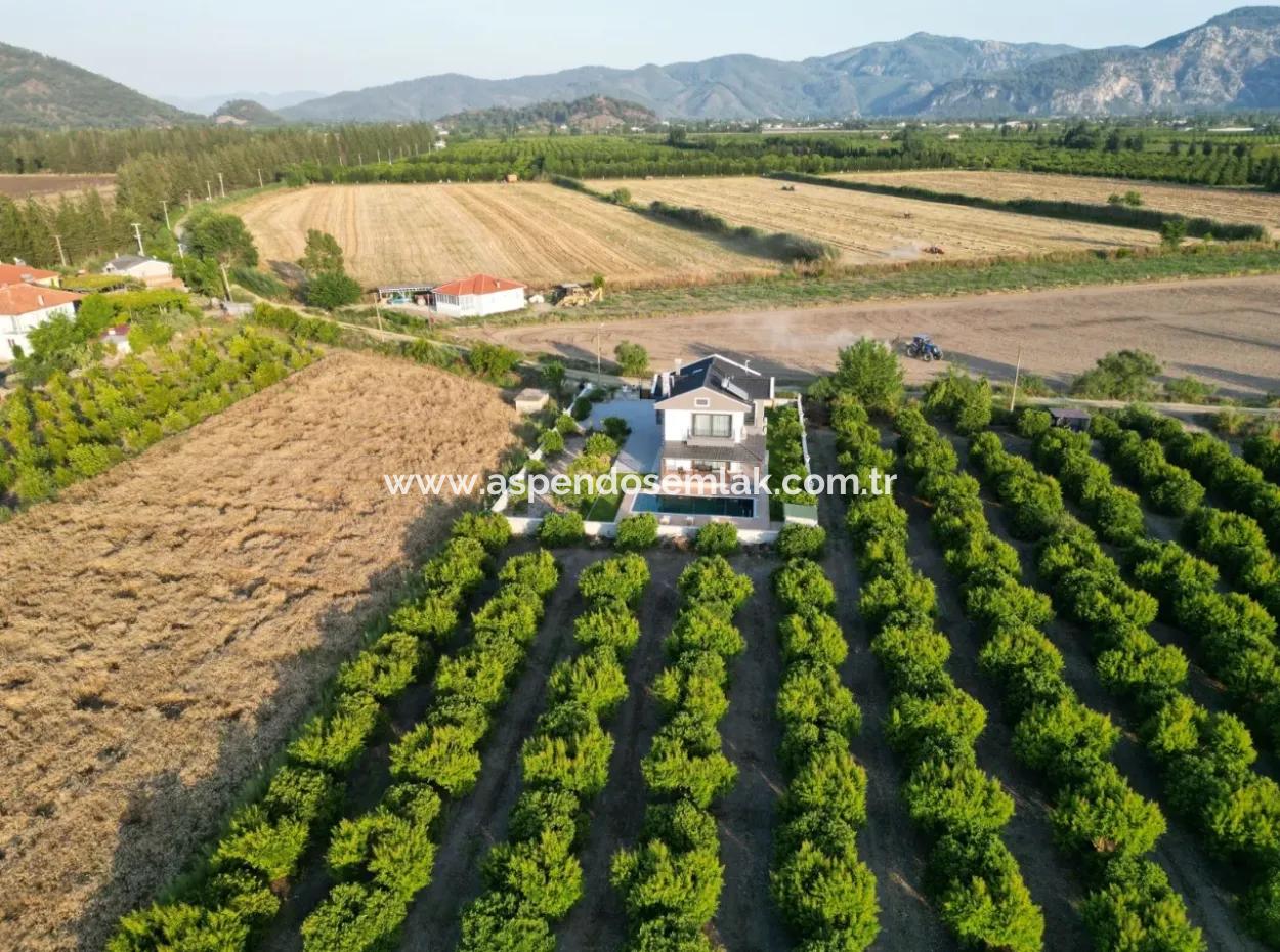 4 1 Villen Zum Verkauf Auf 14.136 M2 Feld In Eskiköy