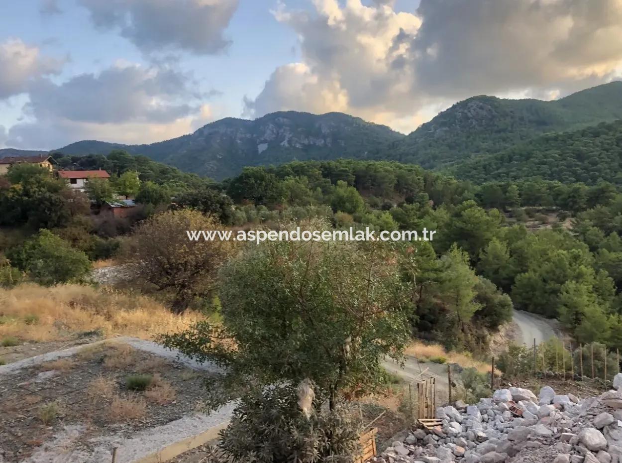 Grundstück Zu Verkaufen Mit 1000M2 Meerblick In Gokbel