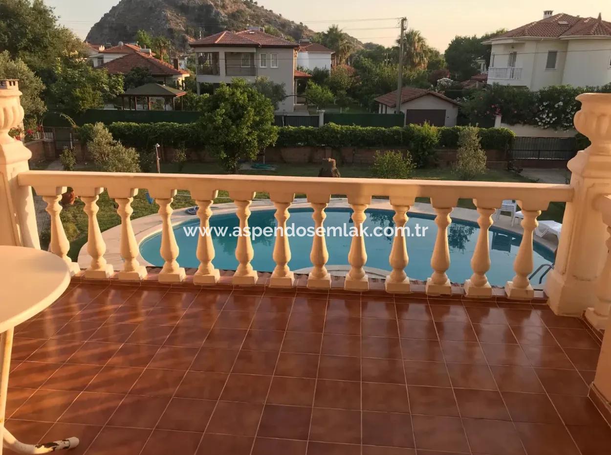 4 1 Villa Zum Verkauf In Dalyan Für 1000M2 Land
