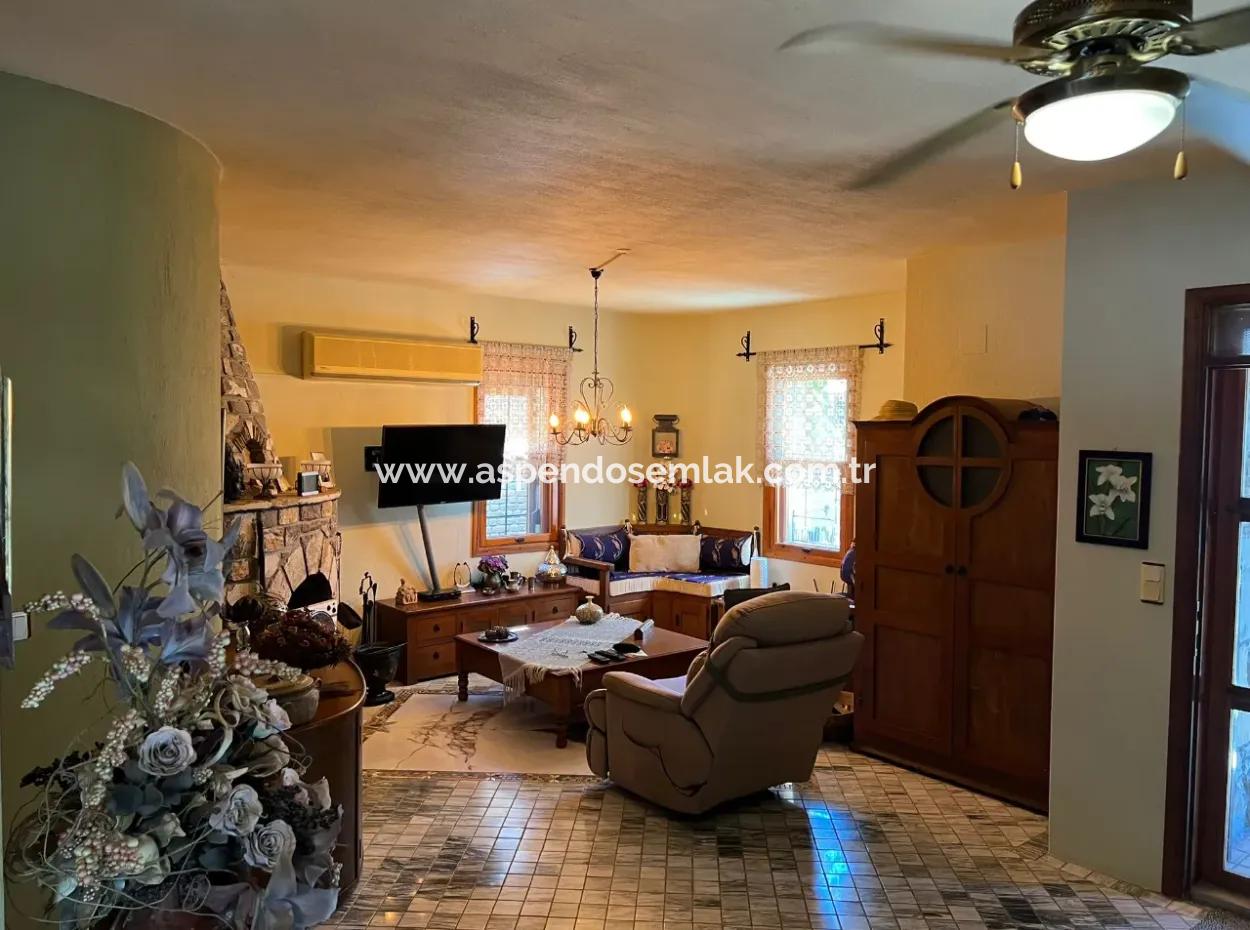 Steinvilla Zum Verkauf Auf Einem 580M2 Großen Grundstück In Gulpinar, Dalyan