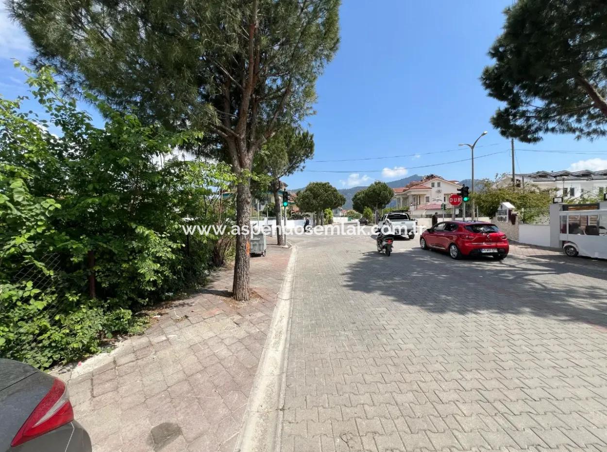 916M2 Commercial And Residential Zoned Land For Sale On The Main Road In Dalyan Gülpınar