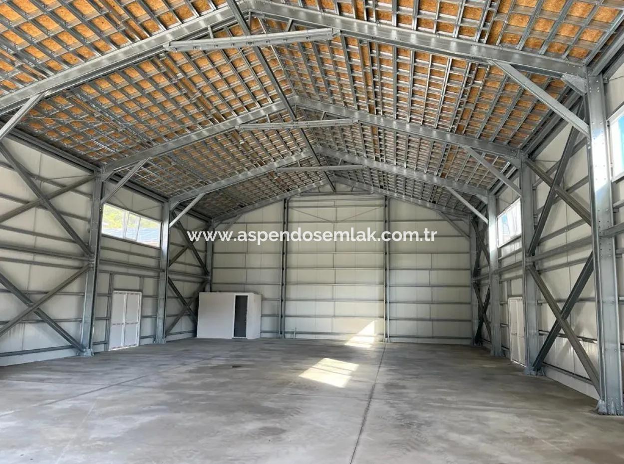 Shops For Sale In Dalyan Suitable For Warehouse And Manufacturing