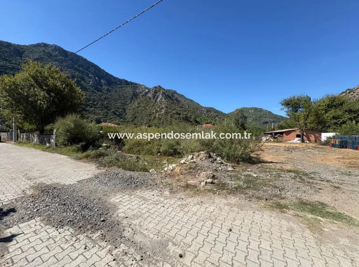 Land For Sale In The Village Built-Up Area In Mergenli