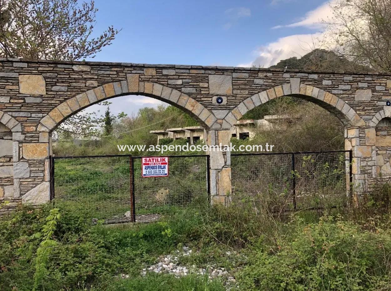Land For Sale In Dalyan Gülpınar On The Main Road 9,037M2
