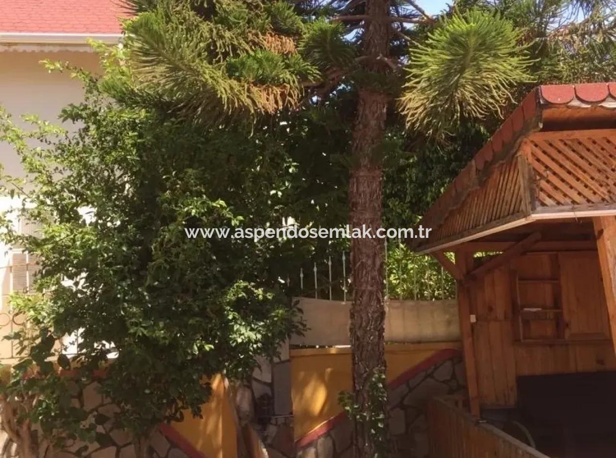 Konakli Alanya, Telatiye Quarter Villa For Sale Near The Sea In The Locality Of The Cornerstone In The Plot 338M2