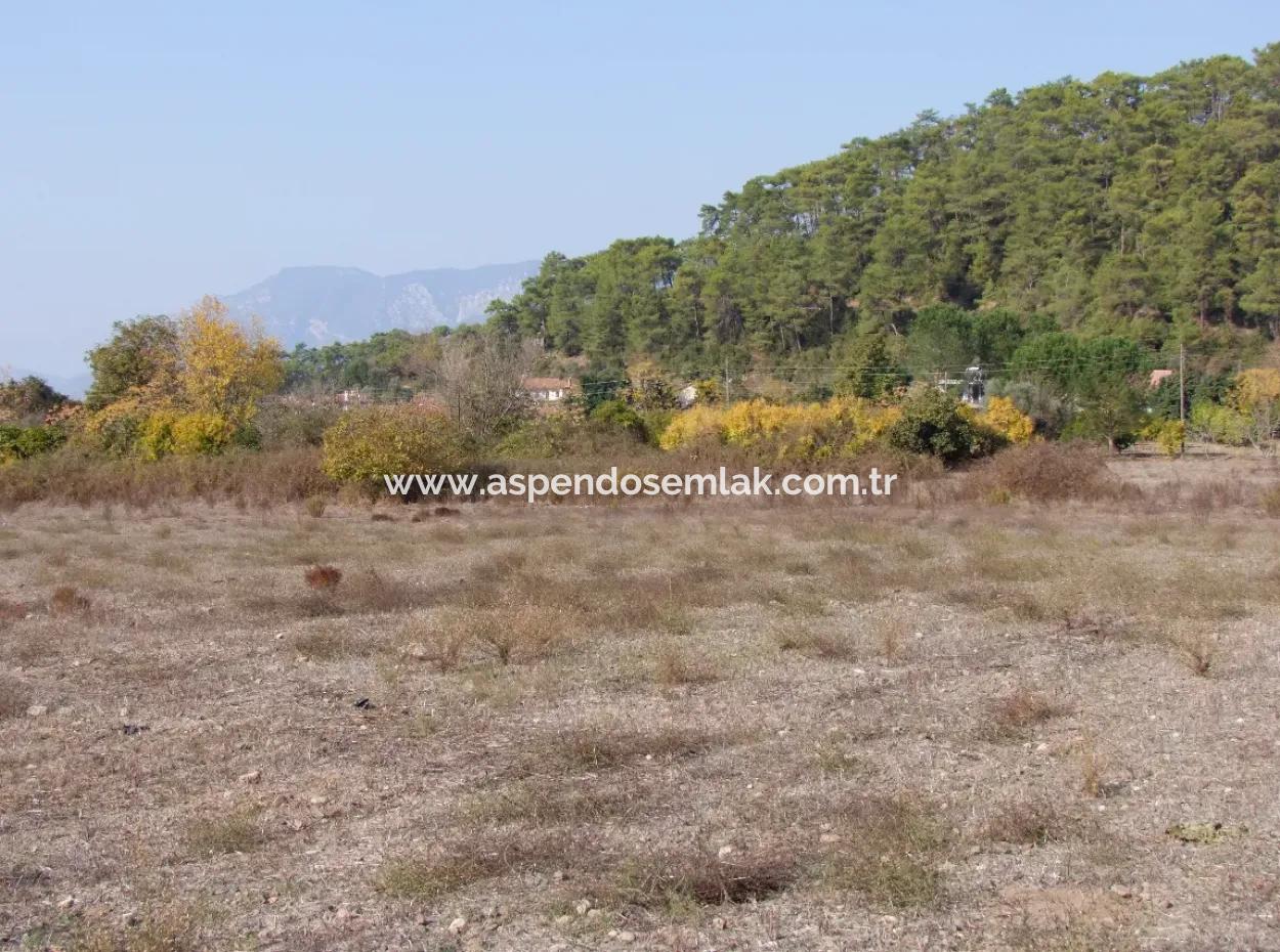 6850M2 Zoning Land With Sea View In Çamlı