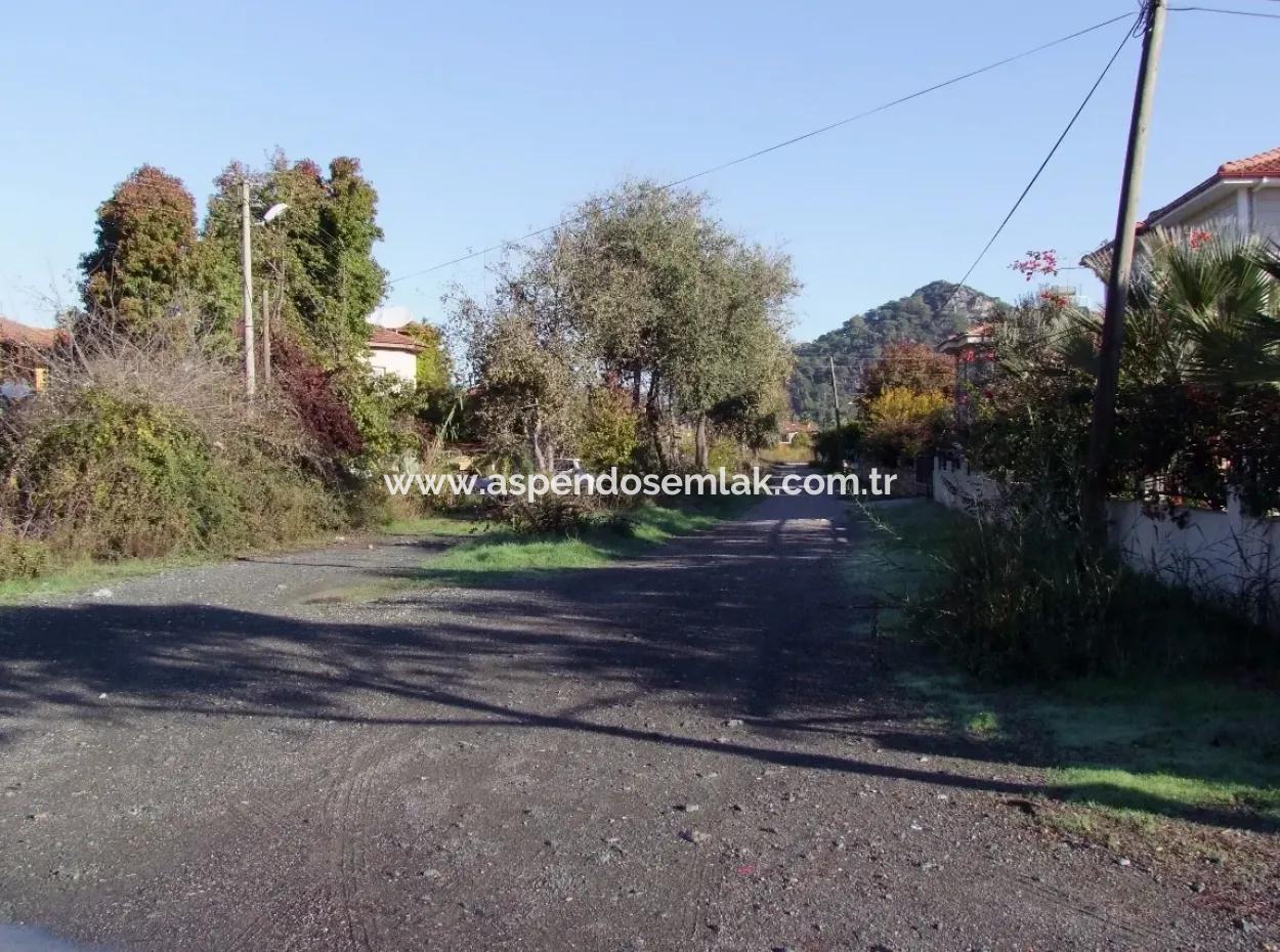 For Sale Plot For Sale Plot For Sale In Dalyan Gurpinar 1006M2 At The Corner