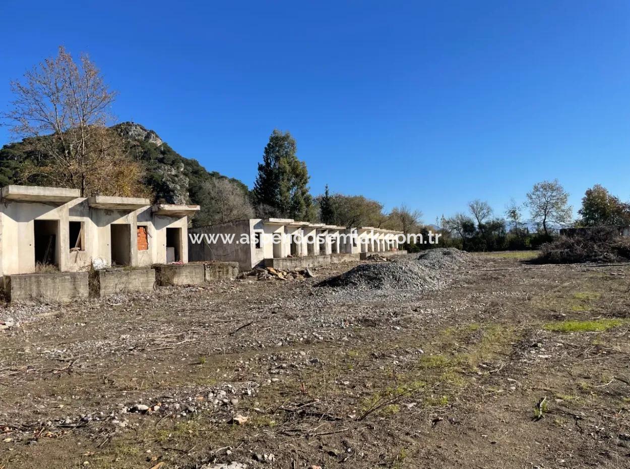 Land For Sale In Dalyan Gülpınar On The Main Road 9,037M2
