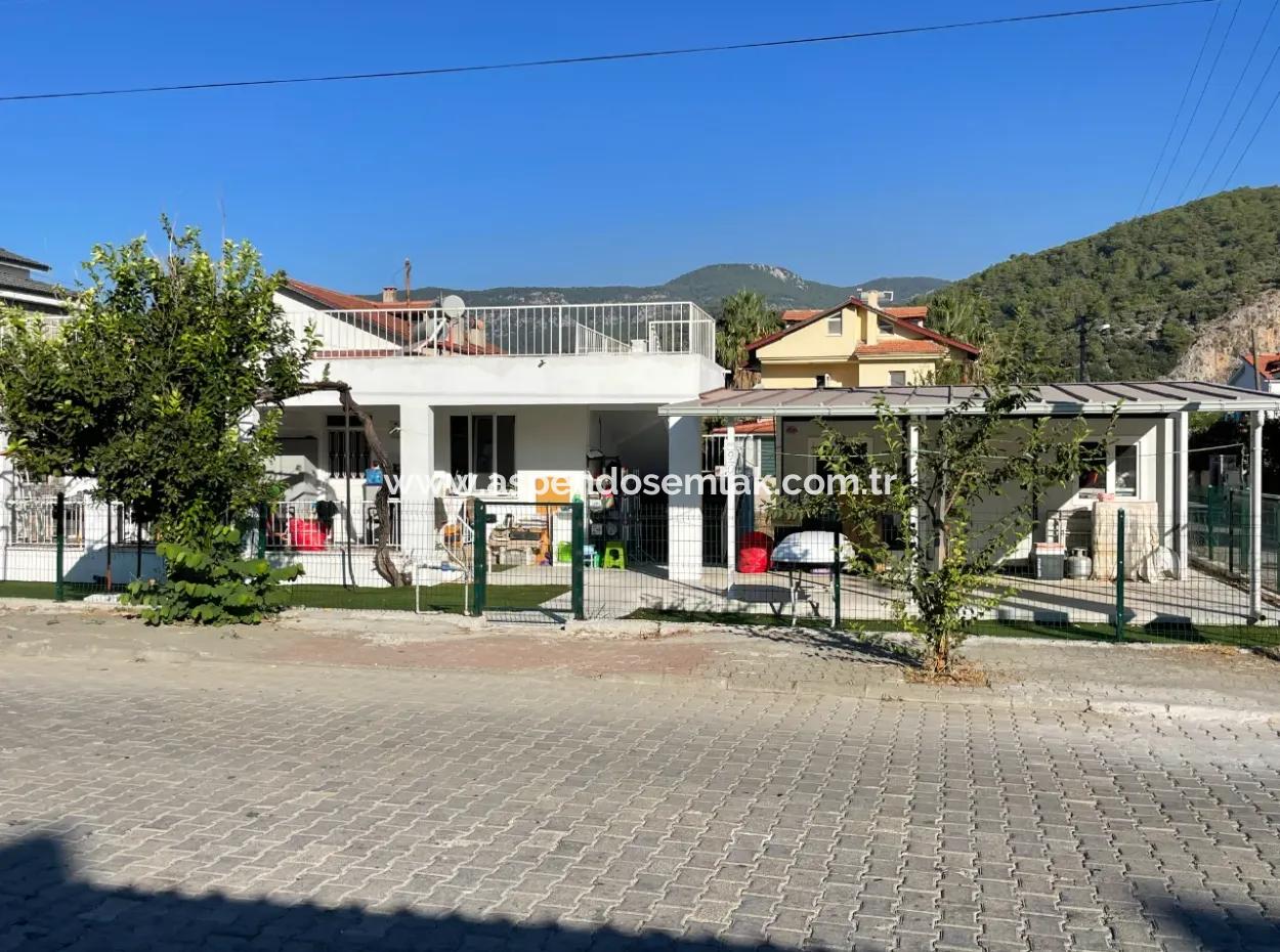Detached Villa House For Sale In Dalyan Maraşda 677M2 Land