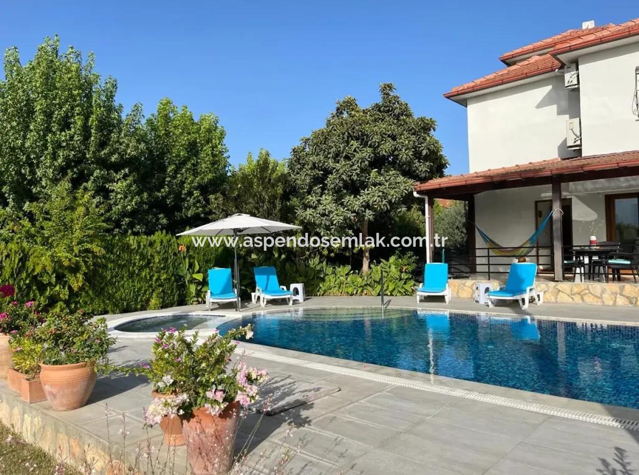 Villa For Sale In Okçular On 1007M2 Plot