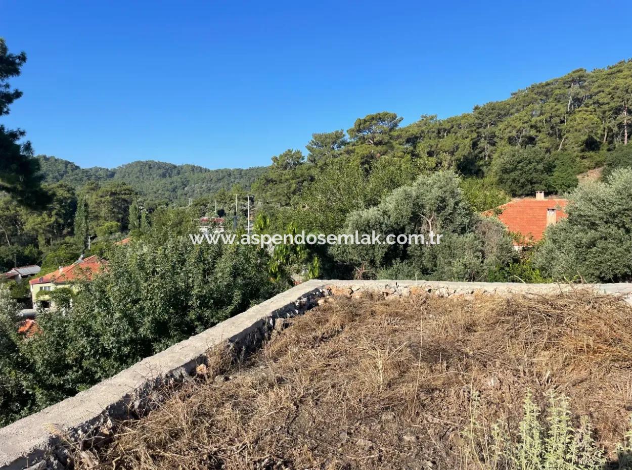 Çandır Full Sea And Lake View 500M2 2B Field For Sale