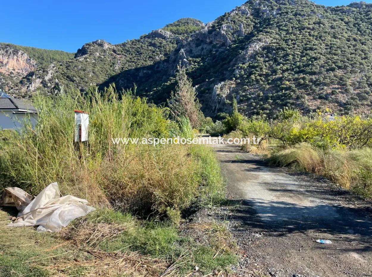 Land For Sale In Dalyan Close To The Center Of 6600M2