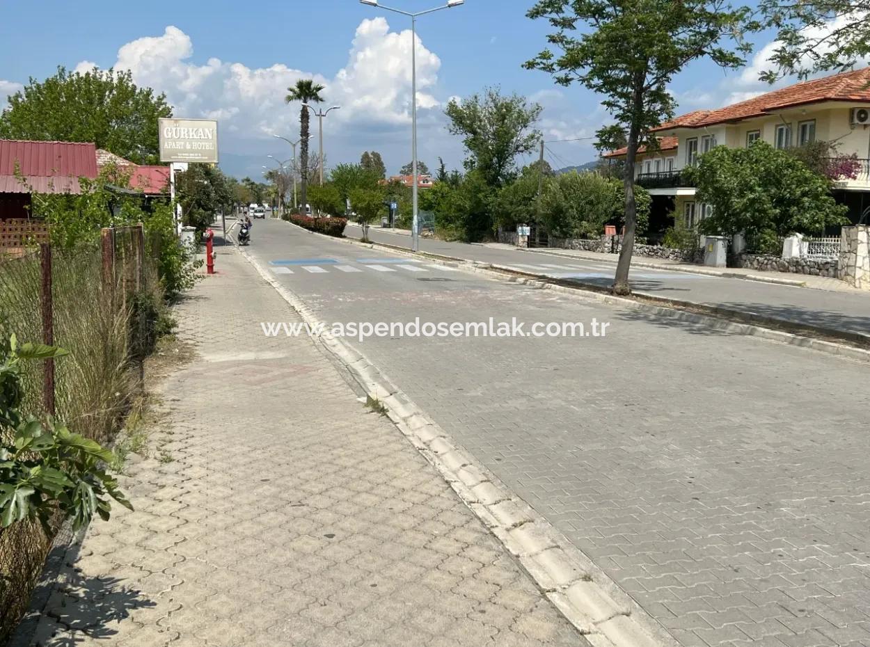 Dalyan Gülpınar'da Ana Yol Üzerinde 916M2 Ticari Ve Konut İmarlı Satılık Arsa