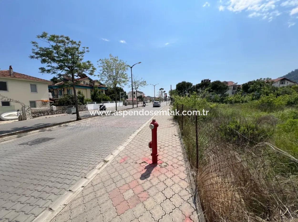 Dalyan Gülpınar'da Ana Yol Üzerinde 916M2 Ticari Ve Konut İmarlı Satılık Arsa