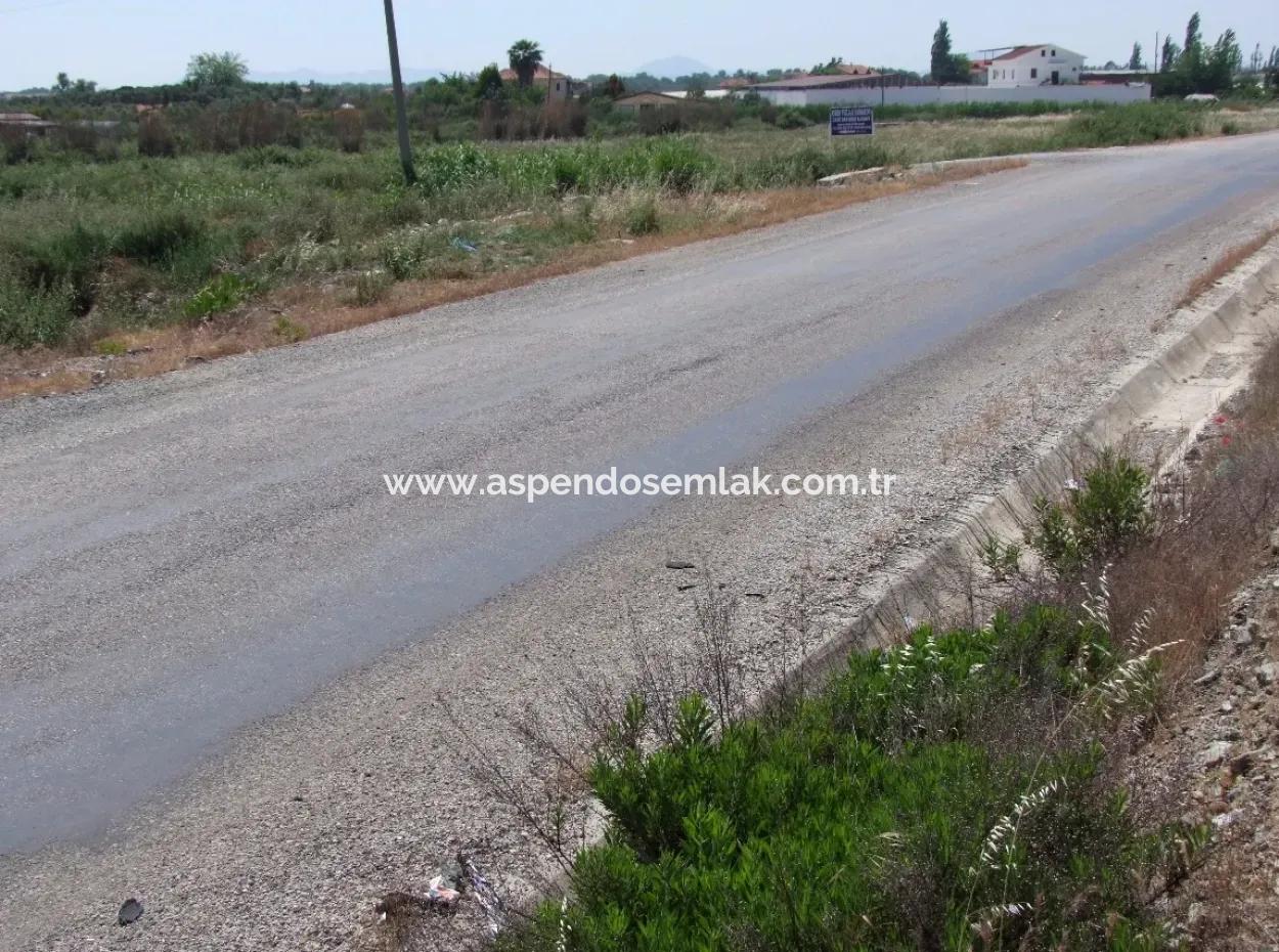Fethiye Satılık Ticar Arsa Anayola Sıfır 2500M2 Satılık Kelepir Arsa