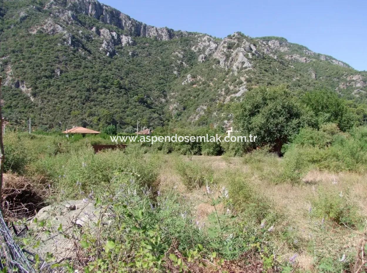 Mergenlide Satılık Arsa Ortaca Mergenlide 930M2 İmarlı Satılık Arsa