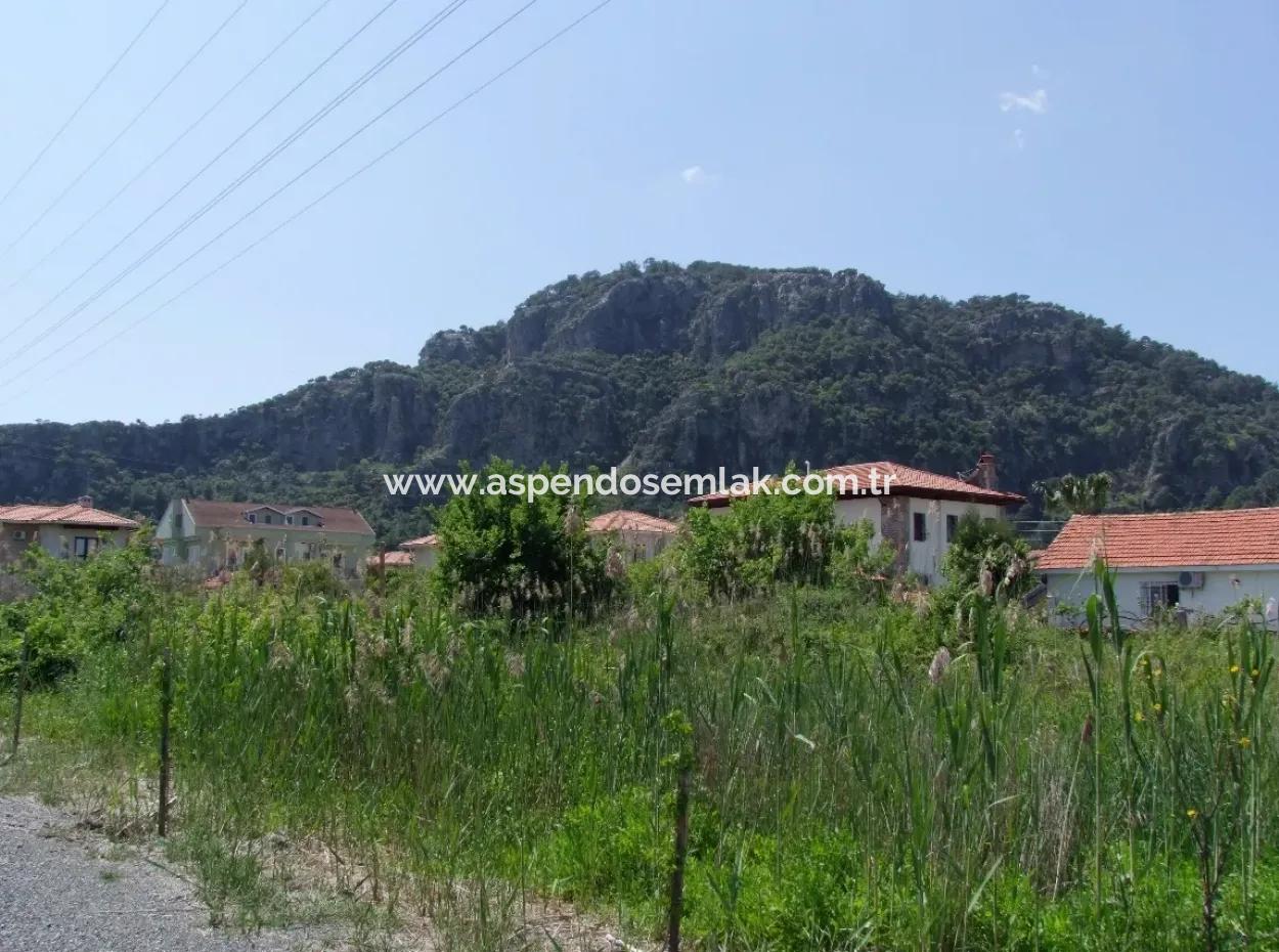 Dalyan Satılık Arsa Dalyan Gülpınarda 840M2 %15+30 İmar Satılık Arsa