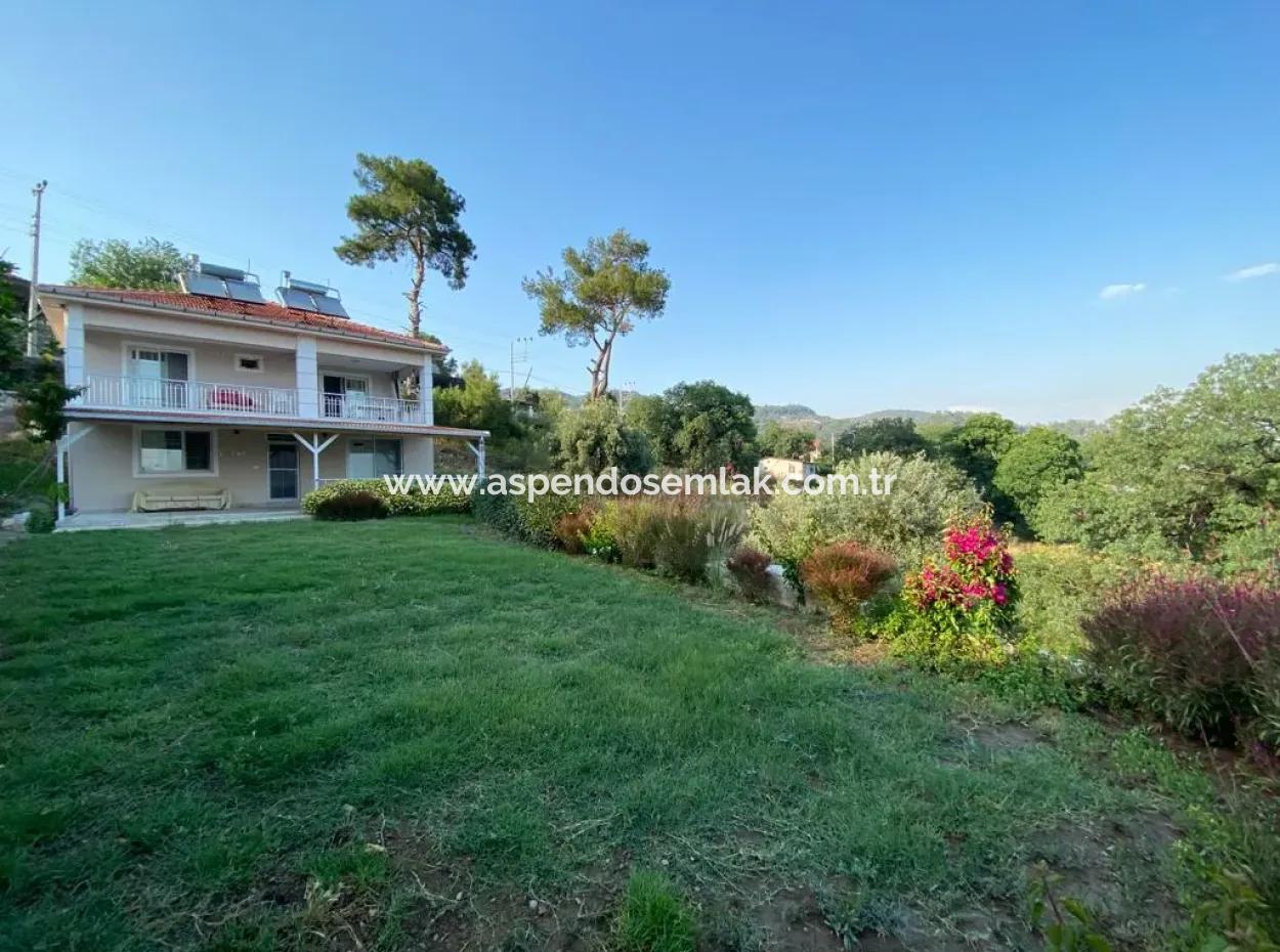 Çandır Deniz Manzaralı Satılık 4+2 Villa Ev