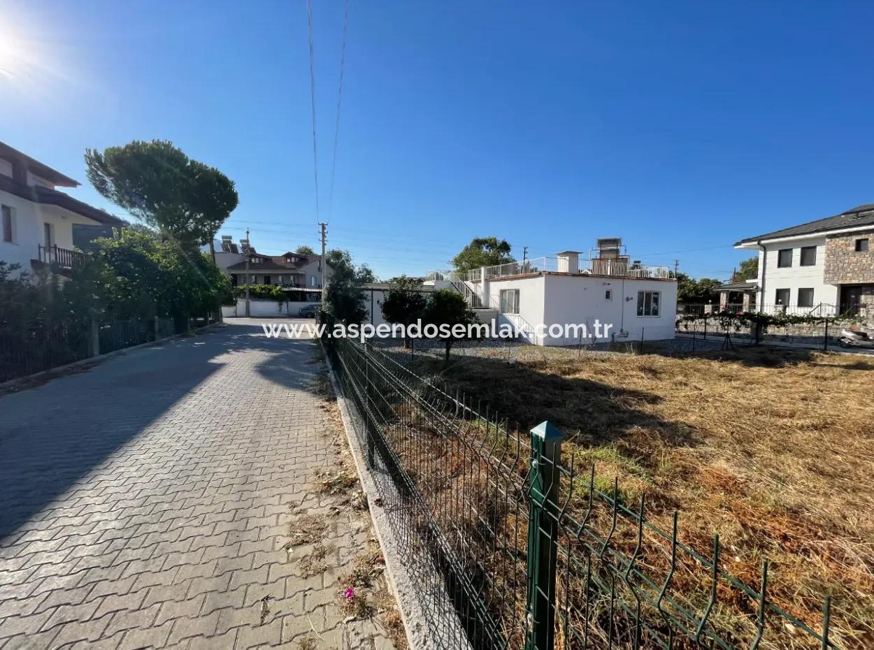 Dalyan Maraşda 677M2 Arsa İçinde Satılık Mustakil Villa Ev