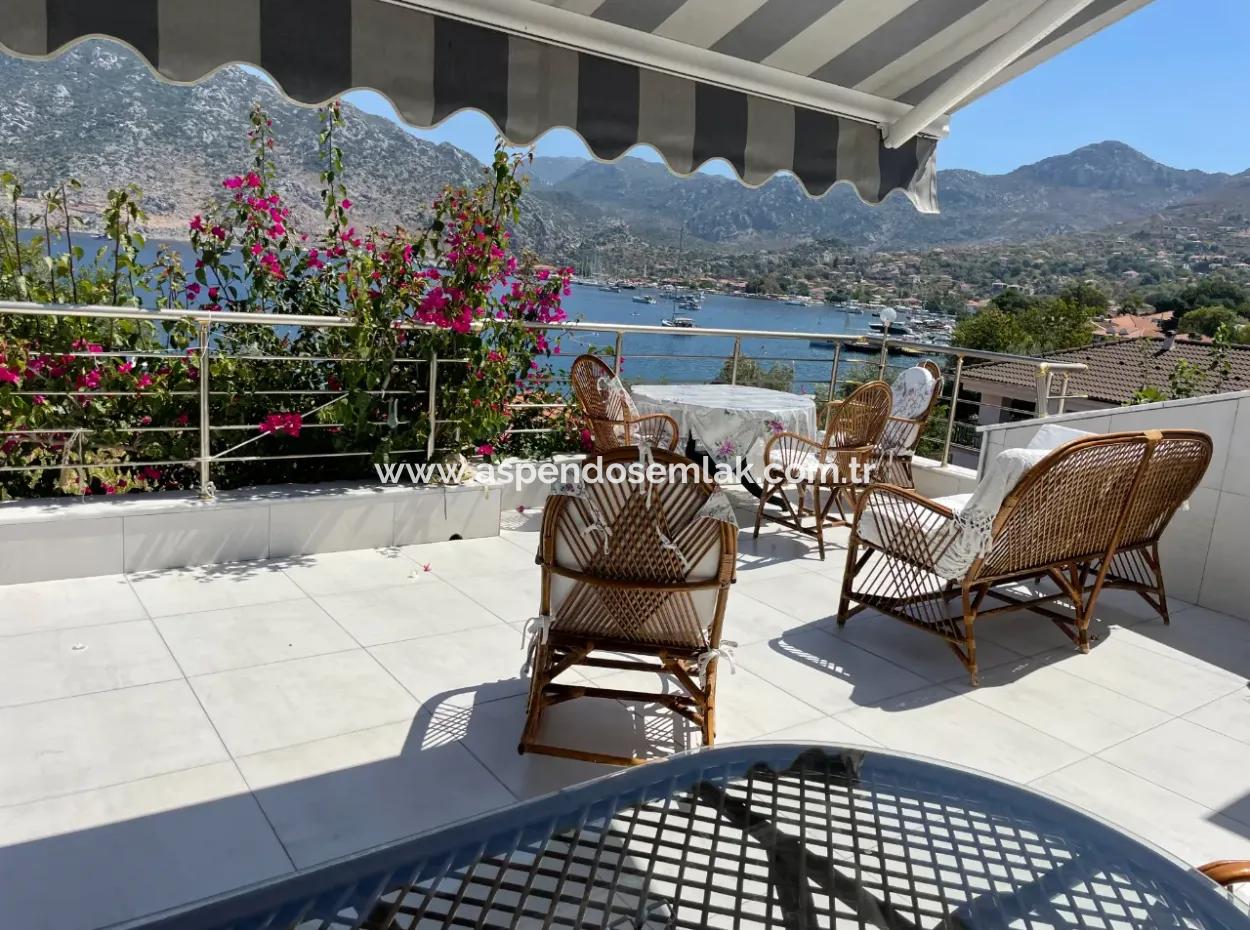 Selimiyede Denize Yakın Deniz Manzaralı 448M2 Arsa İçinde Satılık Apart Otel