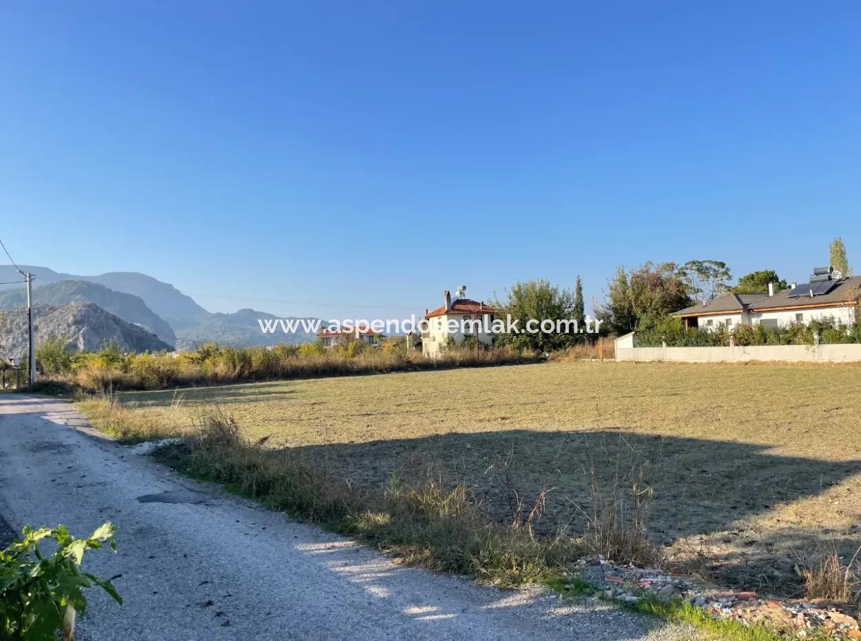 Dalyan'da Merkeze Yakın 4 Parsel Yanyana 2140M2 Satılık Arsa