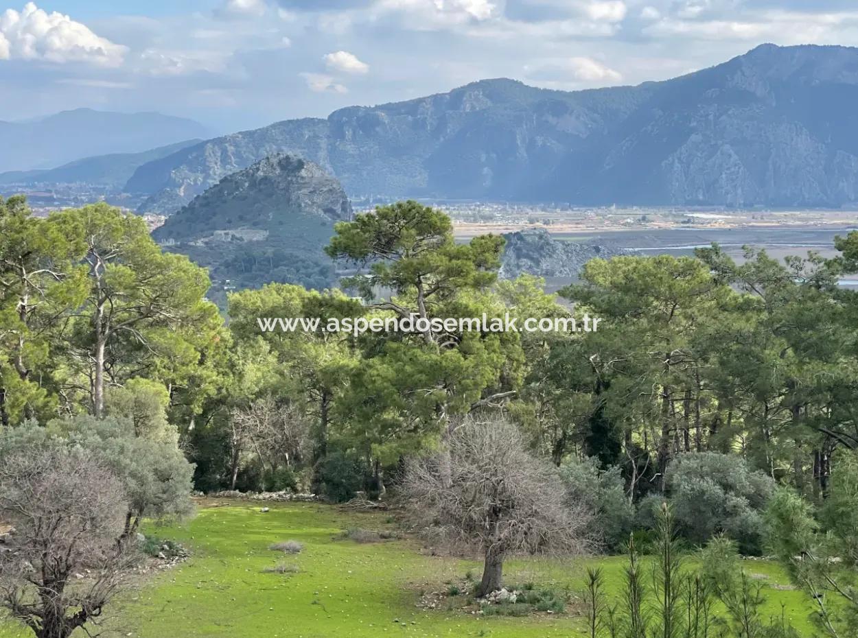 Çandır'da Deniz Göl Manzaralı Satılık 10,707M2 2B Tarlası