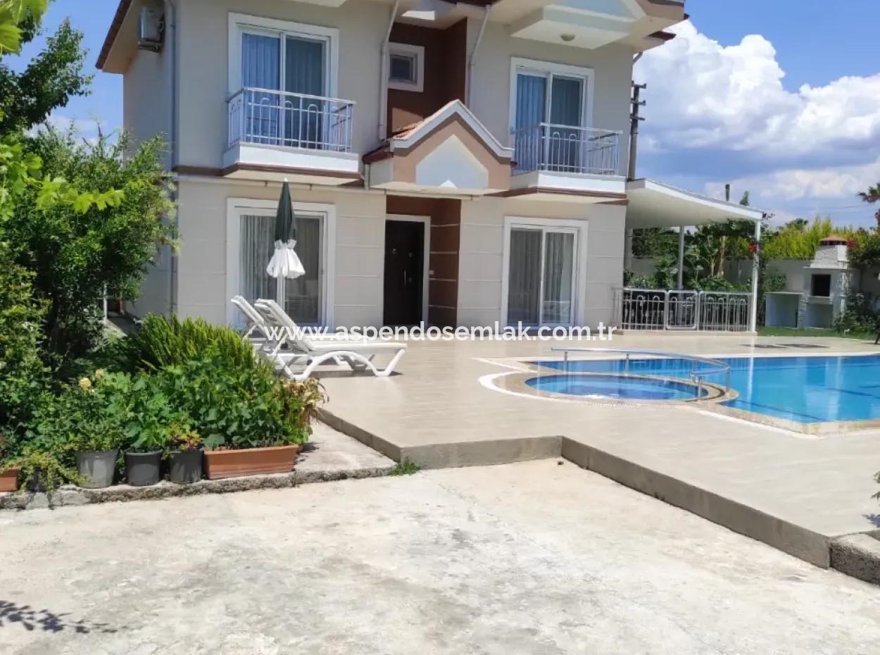 Dalyan Gülpınar'köşebaşı 545M2 Arsa İçinde Satılık 4+1 Villa