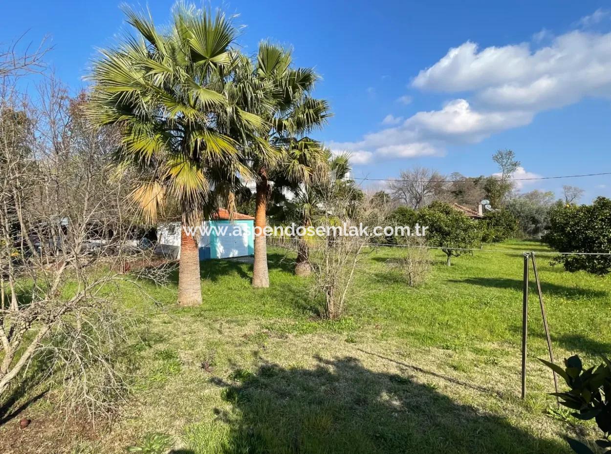 Eskiköy'de 2882 M2 Arsa İçerisinde Müstakil Satılık Tek Katlı Ev